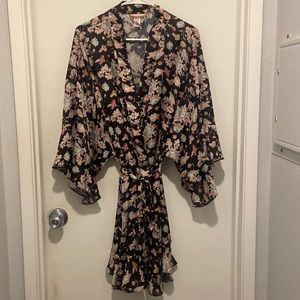 Victoria’s Secret floral house robe.
